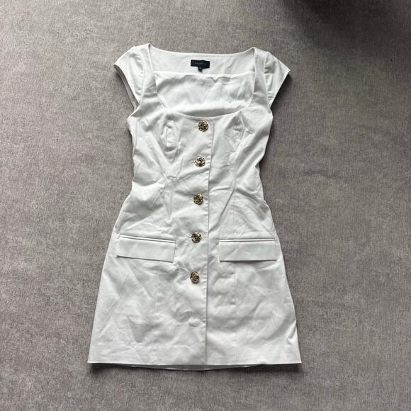 NWOT Majorelle Genevieve Mini Dress in White - Picture 5 of 8